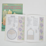 Tissue Cover Plastic Canvas Needlepoint Booklets - Set of 2