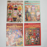 Holiday Plastic Canvas Needlepoint Booklets - Set of 4