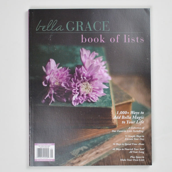 Bella Grace Book of Lists