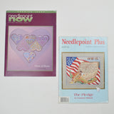 Needlepoint Plus + Needlepoint Now Magazines - Set of 2
