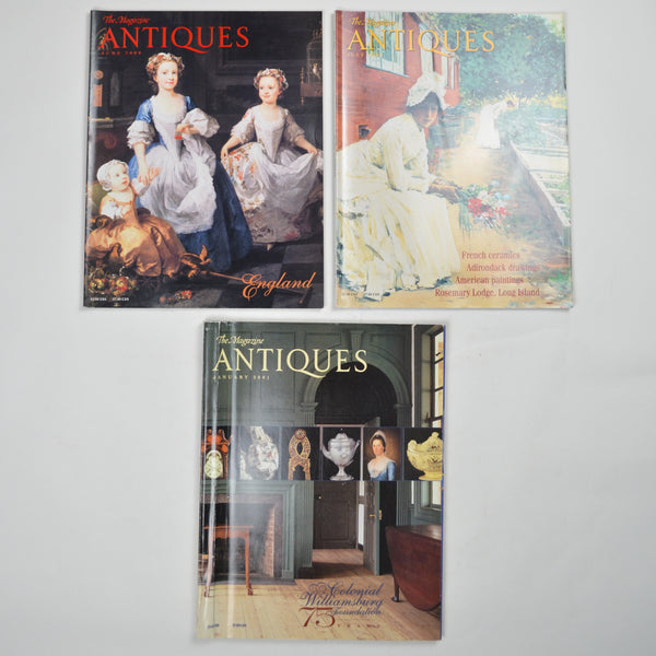 The Magazine Antiques, 2000 + 2001 - Set of 3