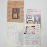 Christmas Cross Stitch Pattern Booklets - Set of 3
