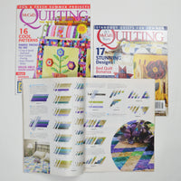McCall's Quilting Magazines, 2012-2014 - Set of 3