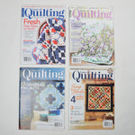 Love of Quilting Magazines, 2017-2019 - Set of 4