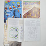 Piecework Magazine, 1998-2003 - Set of 4
