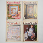 Cross Stitch & Country Crafts Magazine, 1991-1992 - Set of 4