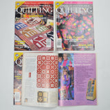 American Patchwork & Quilting Magazine, 2000-2001 - Set of 4