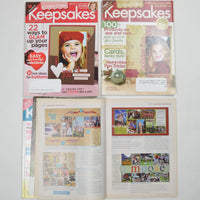Creating Keepsakes Magazine, 2007-2008 - Set of 4