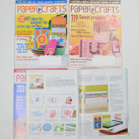 Paper Crafts Magazine, 2007 - Set of 4