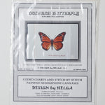 Monarch Butterfly Design by Helga Charted Needlework Pattern