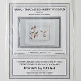 Ruby-Throated Hummingbird Design by Helga Charted Needlework Pattern