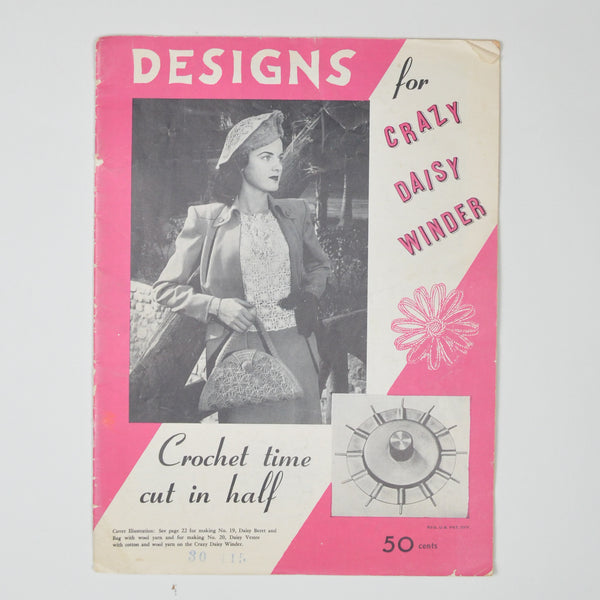 Designs for Crazy Daisy Winder Booklet