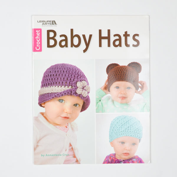 Leisure Arts Crochet Baby Hats Booklet
