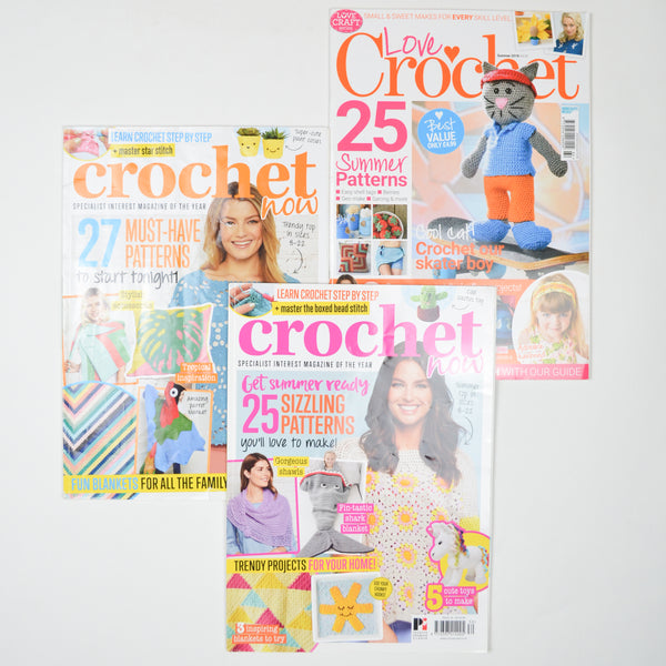 Crochet Now Magazine - 3 Issues