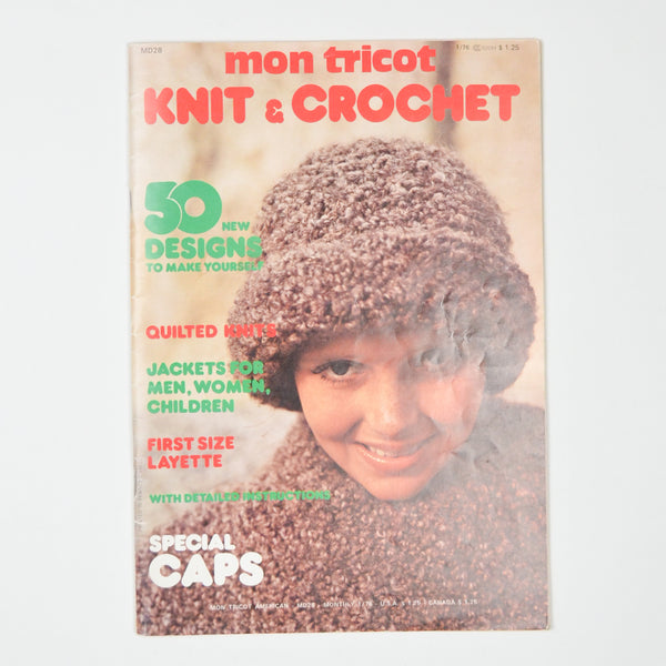 Mon Tricot Knit + Crochet Magazine M28