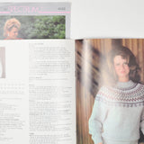 Fair Isle Pullovers Knitting Pattern Booklets - Set of 2