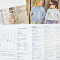 James C. Brett Children's Sweaters Knitting Pattern Booklets - Set of 3