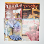 Spin-Off Handmade Yarn Magazines, 2013 - Set of 4
