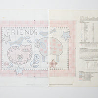 Dimensions Tender Threads Cross Stitch Pattern Booklet