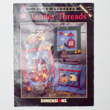 Dimensions Tender Threads Cross Stitch Pattern Booklet