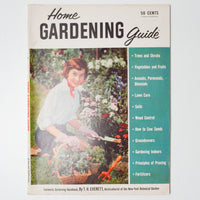 Home Gardening Guide Vintage Magazine