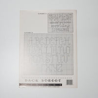 Back Street Designs Basic Bookmarks I Cross Stitch Pattern Booklet