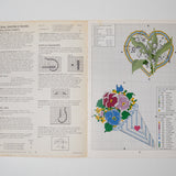 Bouquets + Lace Charted for Cross Stitch Booklet