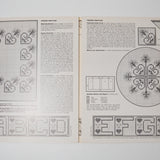 Bedroom Broidery Cross Stitch Pattern Booklet