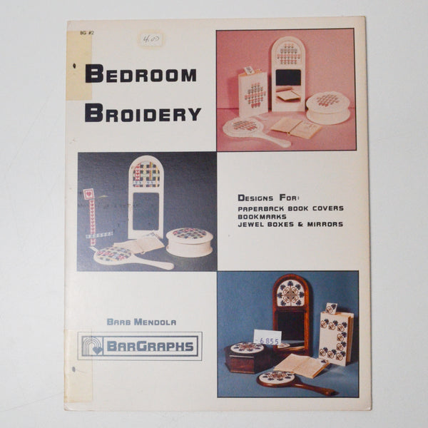 Bedroom Broidery Cross Stitch Pattern Booklet