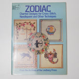 Zodiac Charted Designs for Cross-Stitch, Needlepoint + Other Techniques Booklet