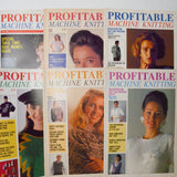 Profitable Machine Knitting Magazines, 1989-1991 - Set of 6