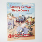 Country Cottage Tissue Covers Plastic Canvas Needlepoint Pattern Booklet