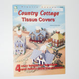 Country Cottage Tissue Covers Plastic Canvas Needlepoint Pattern Booklet