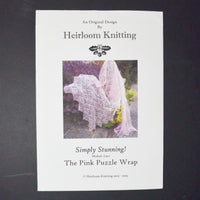 Heirloom Knitting The Pink Puzzle Wrap Knitting Pattern