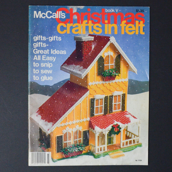 McCall's Christmas Crafts in Felt Book V