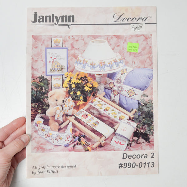 Janlynn Decora 2 Cross Stitch Pattern Booklet