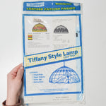 Tiffany Style Lamp Cartoon Pattern Packet - No G13-4 Poinsettia