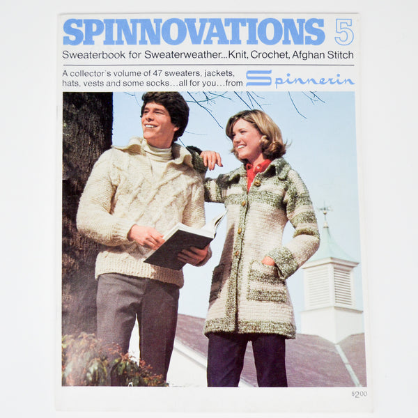 Spinnerin Spinnovations 5 Sweater Pattern Booklet