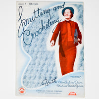Knitting + Crocheting American Thread Company Book A