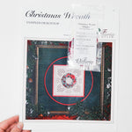 Christmas Wreath Sampler or Boxtop Pattern with Bead + Accessory Pack