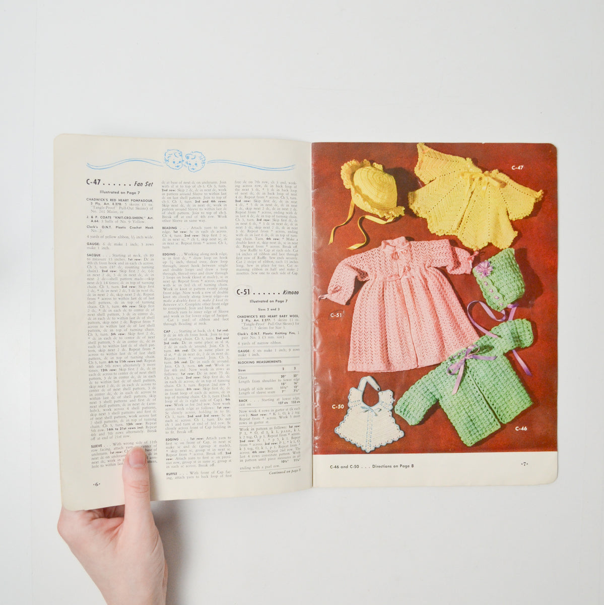Coats & Clark's Baby Book No. 507 – Make & Mend