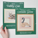 Canada Goose + Tabby Cat Johnson Creative Arts Counted Cross Stitch Patterns - Set of 2 Default TItle