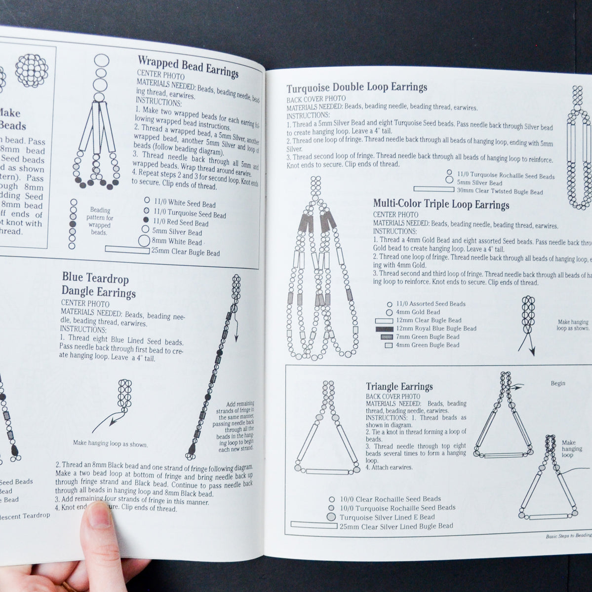 Lot De Livrets Et Brochures D’instructions Pour Bijoux – Perles, Bijoux, Tutoriels