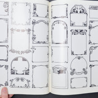 Art Nouveau Small Frames + Borders Booklet