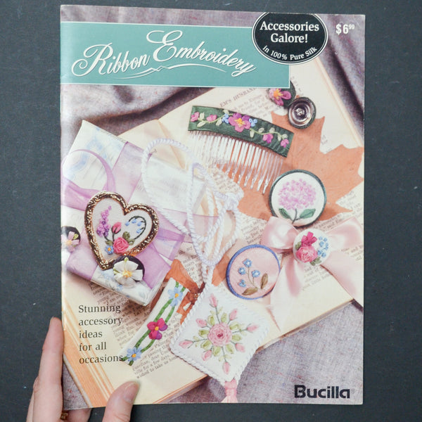 Bucilla Ribbon Embroidery Booklet