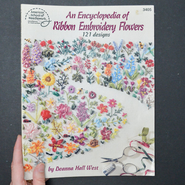 An Encyclopedia of Ribbon Embroidery Flowers Booklet