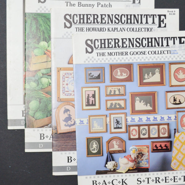 Scherenschnitte Booklets - Set of 4