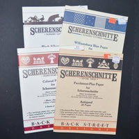 Scherenschnitte Paper + Silhouette Booklets - Set of 4