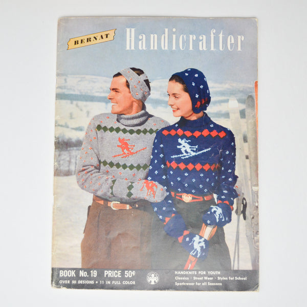 Bernat Handicrafter Knitting Magazine - Book No. 19
