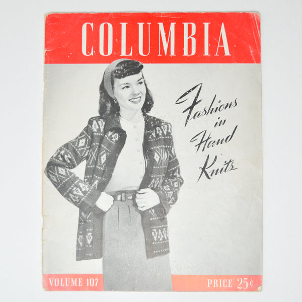 Columbia Fashions in Hand Knits - Vol. 107